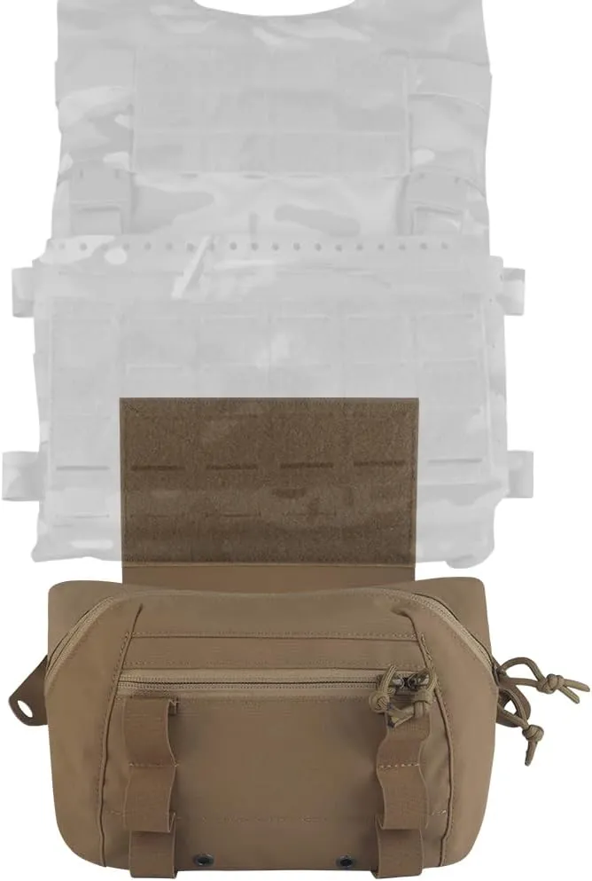 Tactical Drop Pouch Fanny Pack,Utility EDC Large Multi-Purpose Waist Bags for Tactial Vest Chest Rig