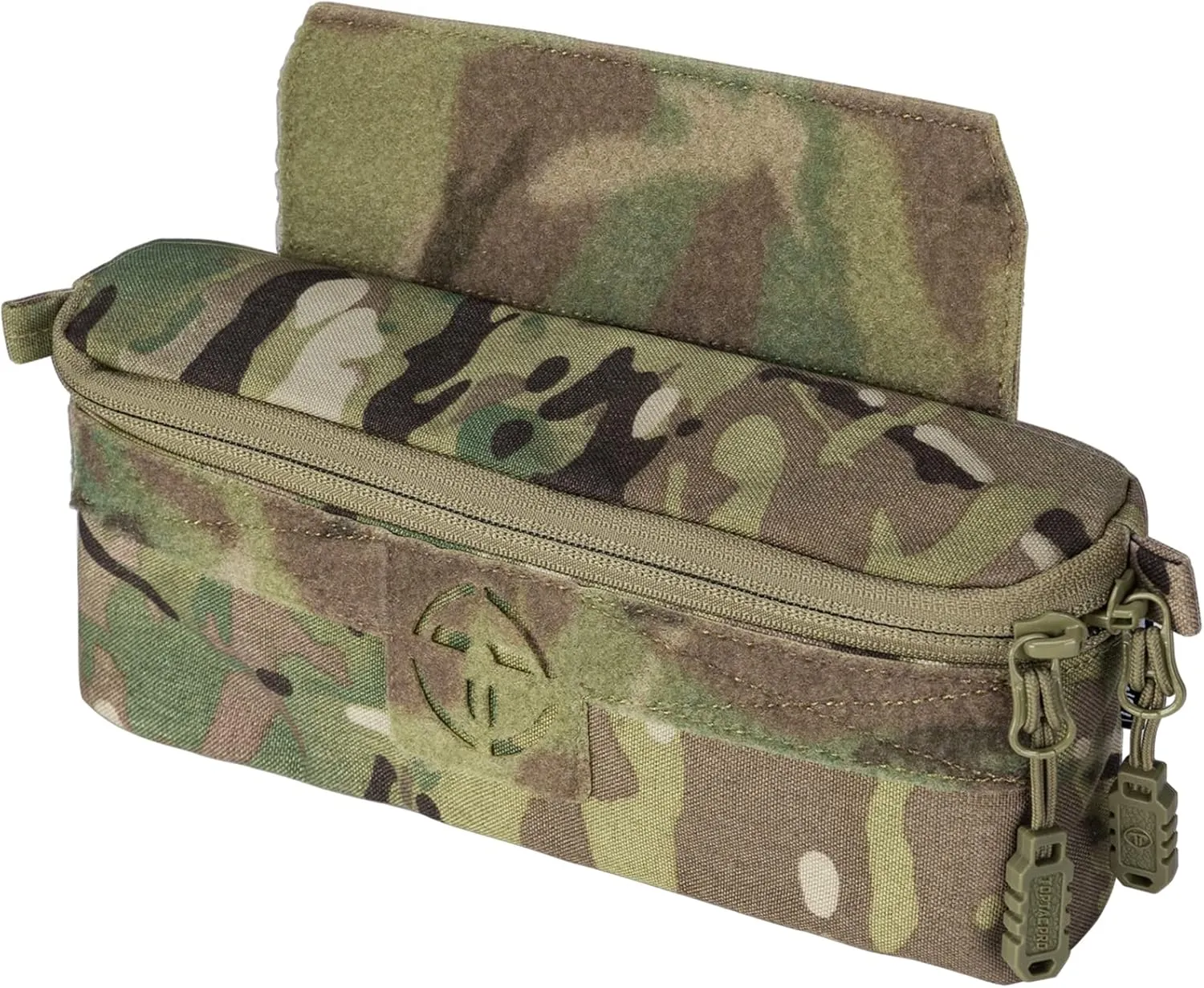 Tactical Dump Drop Pouch Admin Pouch Utility Tool Organizer Pouch camo for JPC CPC AVS Vest Airsoft Paintball (Bag Only) 500D Nylon