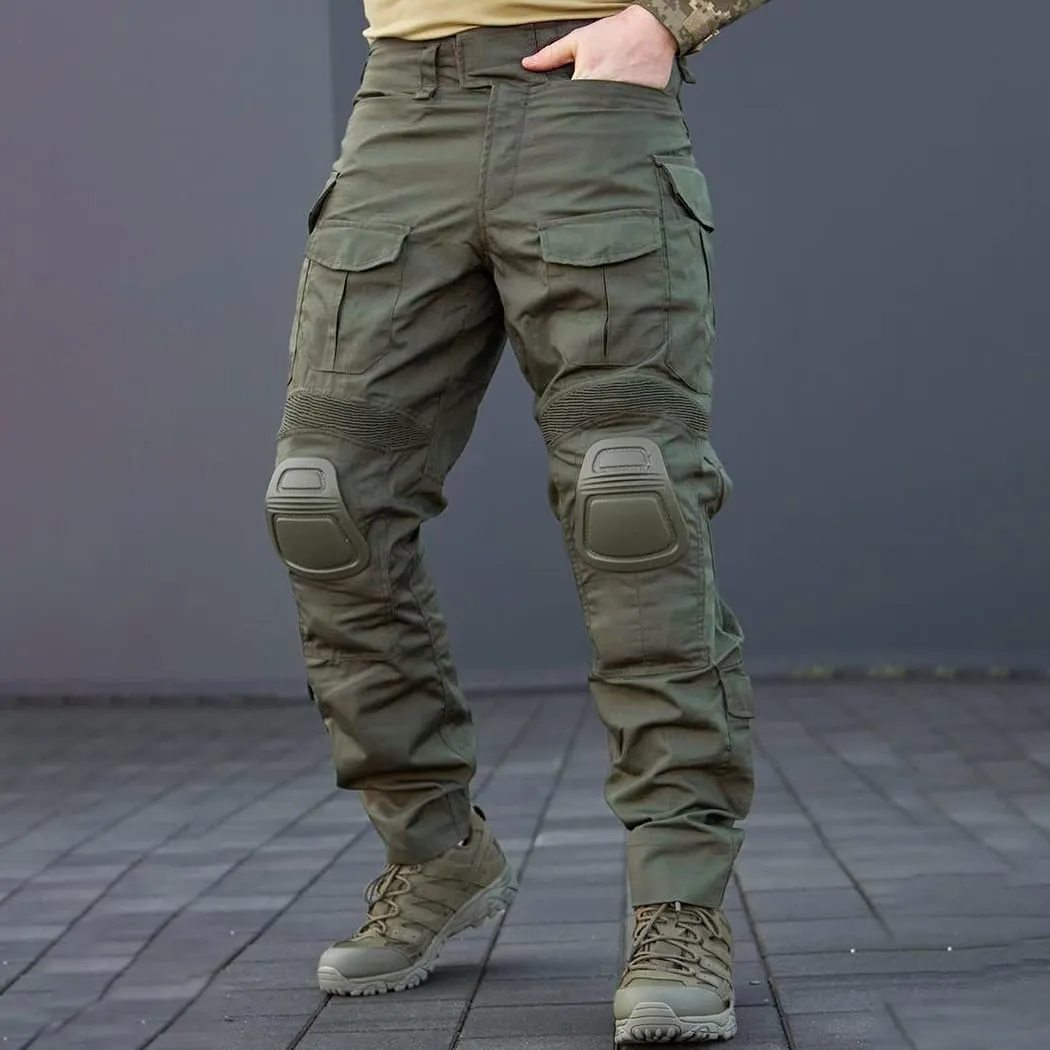 Tactical Men's G3 Combat Pants with Knee Pads Camouflage Pants Hunting Fishing Paintball Outdoor Pants
