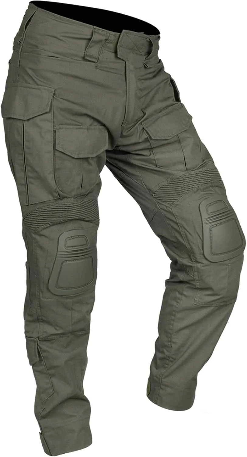 Tactical Men's G3 Combat Pants with Knee Pads Camouflage Pants Hunting Fishing Paintball Outdoor Pants