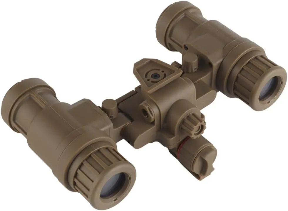 Tactical Night Vision Goggles Model AN/PVS31 with Adjustable Helmet Mount for Cosplay and Display, No Function