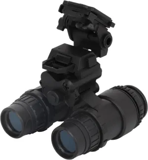 Tactical Night Vision Goggles Model PVS15 with Adjustable Helmet Mount for Cosplay and Display, No Function (Black)