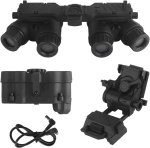 Tactical Night Vision Goggles Model with Adjustable Helmet Mount for PVS15/PVS18/GPNVG18, No Function