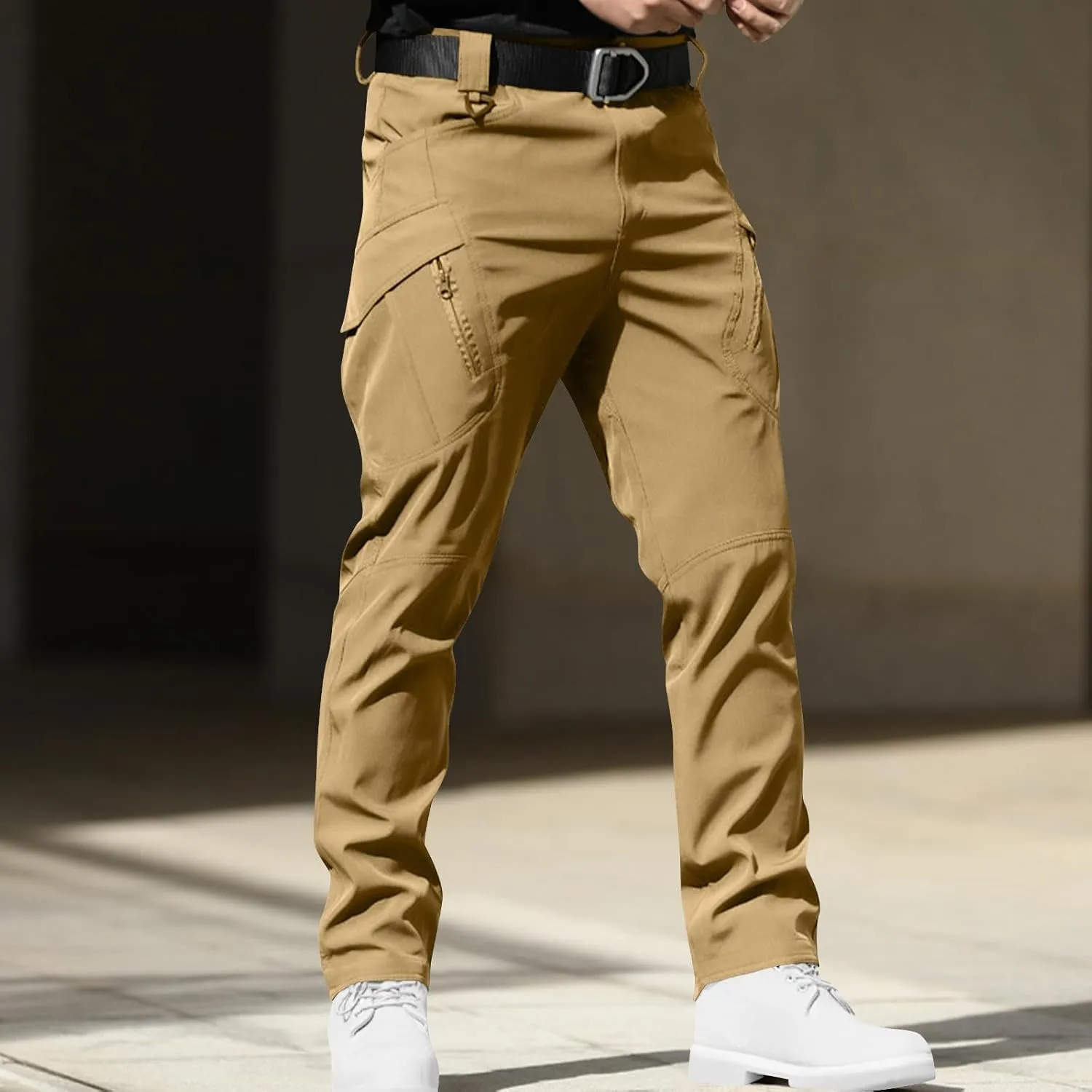 Tactical Pants for Men Water Resistant Stretch Cargo Work Pants Ripstop Quick Dry Fishing Hiking Pant Multi Pockets