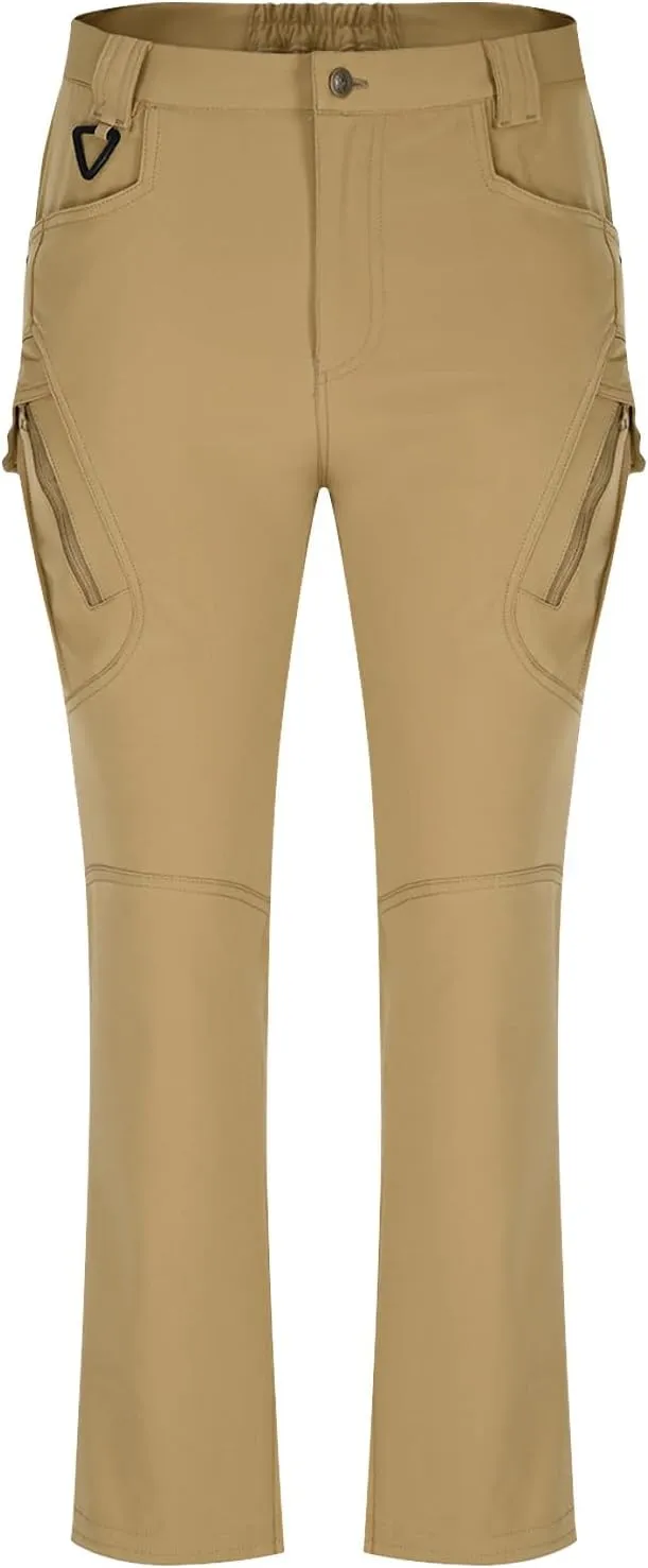 Tactical Pants for Men Water Resistant Stretch Cargo Work Pants Ripstop Quick Dry Fishing Hiking Pant Multi Pockets
