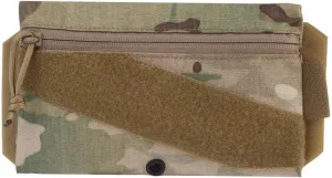 Tactical Sticky Admin Pouch with Loop Panel Utility Snack Pouch Tool Storage Bag for Tactical Vest Chest Rig