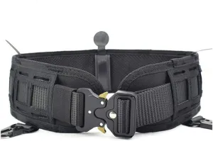 Tactical Waist Belt Set Slim Battle Belt & Inner Belt Laser Cut Girdle