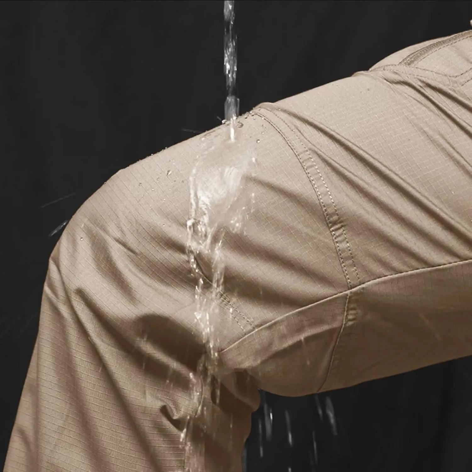TACVASEN Men's Tactical Pants 9 Pockets Cargo Hiking Pants Lightweight Work Pants for Men Construction Water Resistant