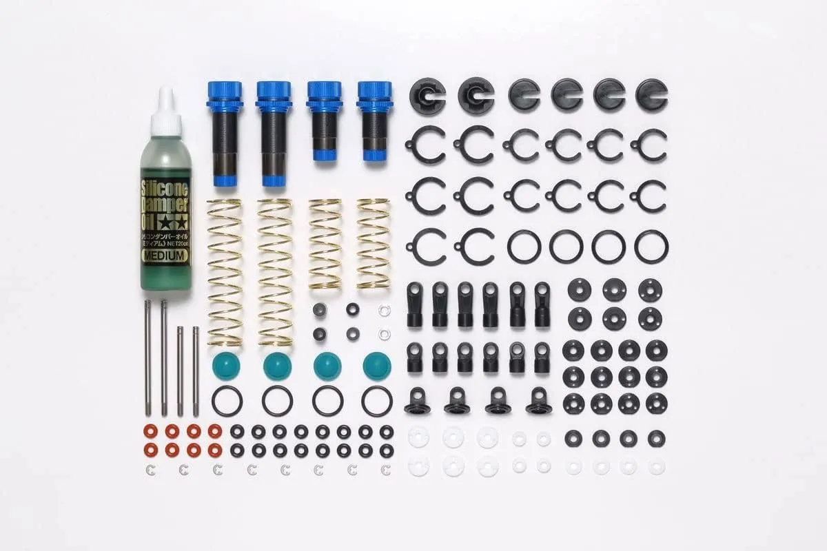 TAMIYA TT-02B/DF-03 Aluminum Damper Set TAM54993 Electric Car/Truck Option Parts