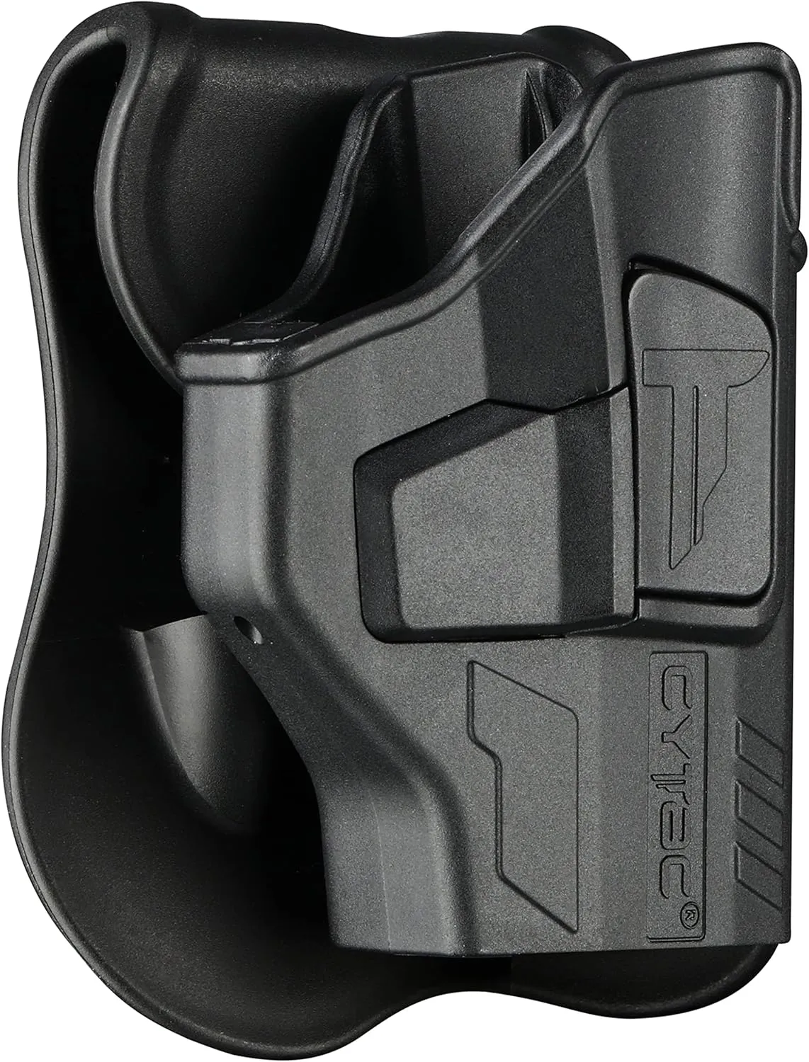 Taurus GX4 Holster, OWB Holster for Taurus GX4 9mm Luger Micro-Compact - Adjustable Tension & Cant | Index Finger Released | Autolock | Outside Waistband Carry | Matte Finish - Right Handed