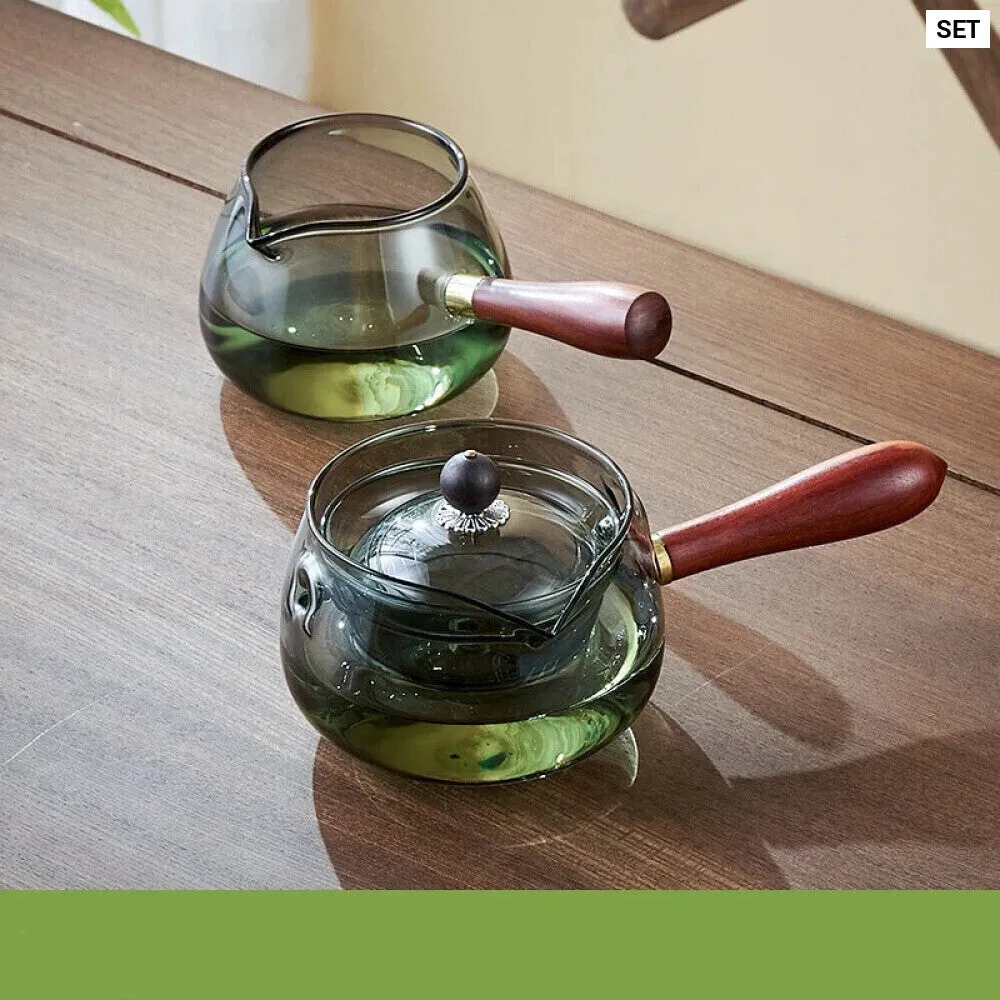Tea Ceremony Glass Teapot Set