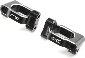 Team Losi Racing Caster Block Set 9 deg Aluminum 22X-4 TLR234119 Elec Car/Truck Replacement Parts
