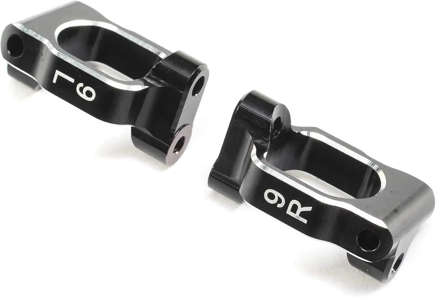 Team Losi Racing Caster Block Set 9 deg Aluminum 22X-4 TLR234119 Elec Car/Truck Replacement Parts