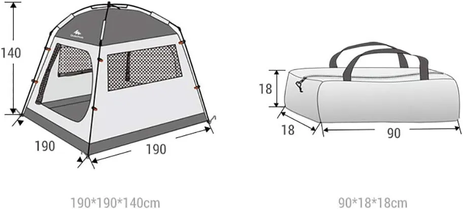 Tent Automatic Instant pop up Camping Tent Beach Tent Large 3 4 Person Protection Family Tent Outdoor Camping Hiking Family Beach Blue,Tents