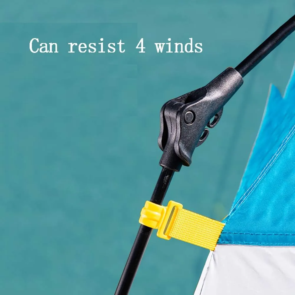 Tent Automatic Instant pop up Camping Tent Beach Tent Large 3 4 Person Protection Family Tent Outdoor Camping Hiking Family Beach Blue,Tents