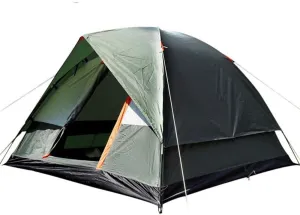 Tent Outdoor Storm-Proof Camping Tent 4-Person Double Deck Family Camping Travel Tent for Backpacking Fishing