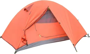 Tents Backpacking Camping Tent, Lightweight 1-3 Person Tent Double Layer Waterproof Portable Aluminum Poles Travel Tents