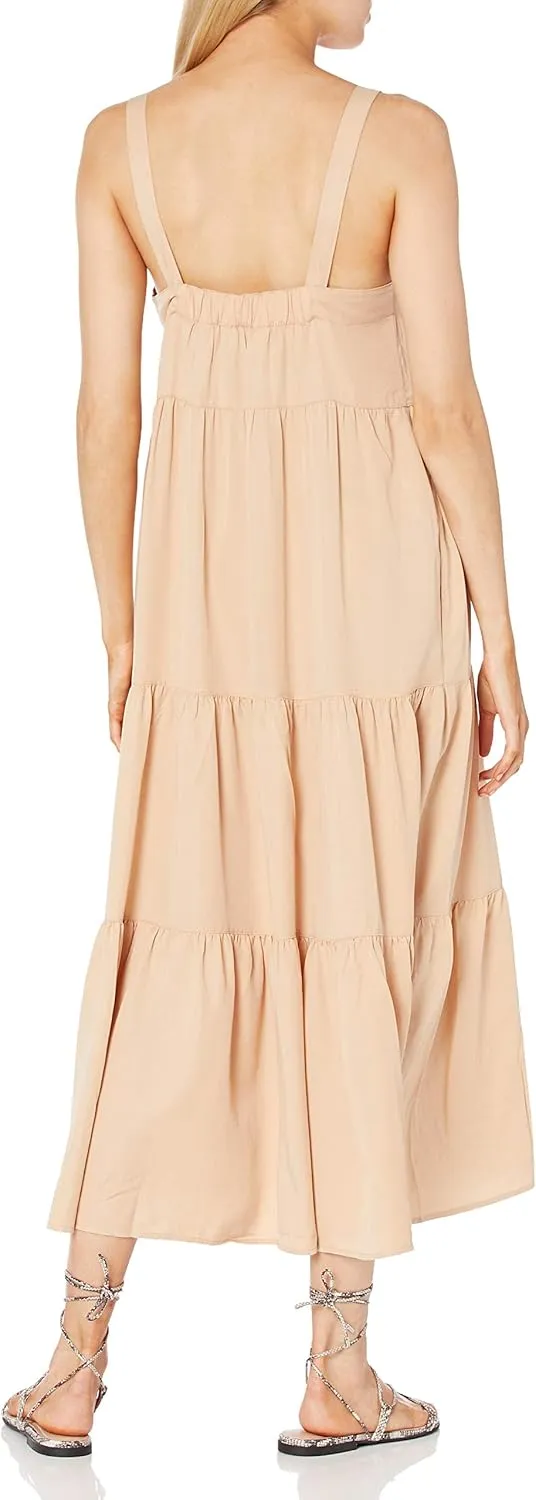 The Drop Women's Britt Tiered Maxi Tent Dress