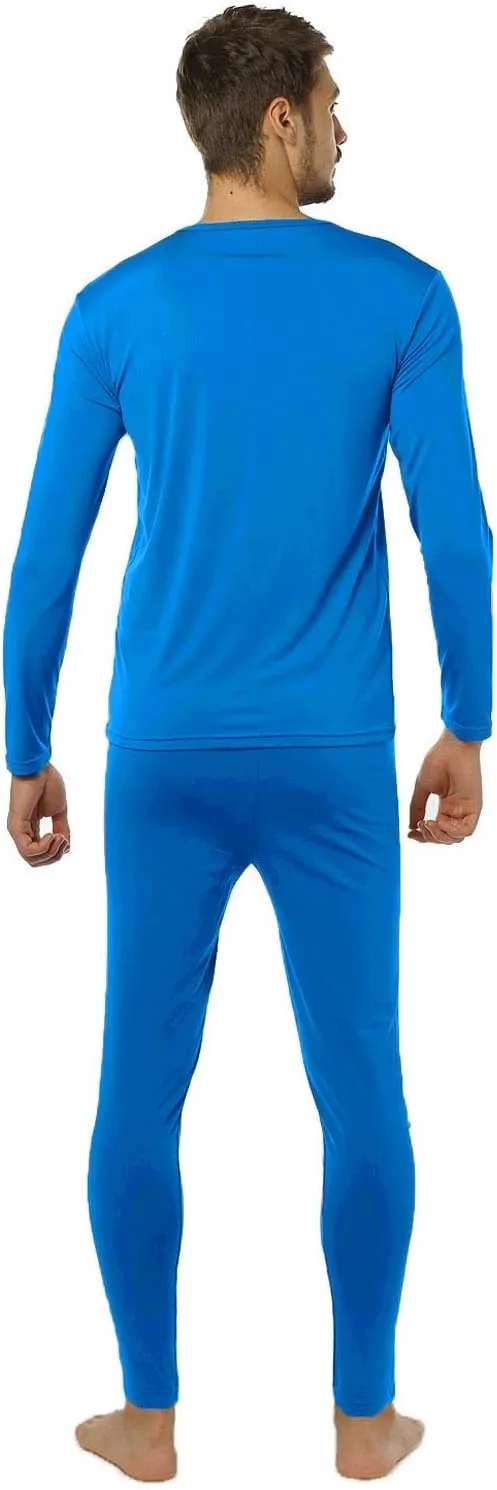 Thermal Underwear for Men Fleece Lined Long Johns Thermals Top and Bottom Set Base Layer for Cold Weather