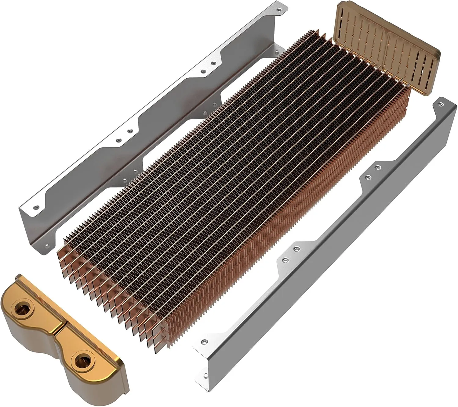 Thermaltake Pacific DIY Liquid Cooling System CL360 64mm Thick Copper Radiator CL-W191-CU00BL-A