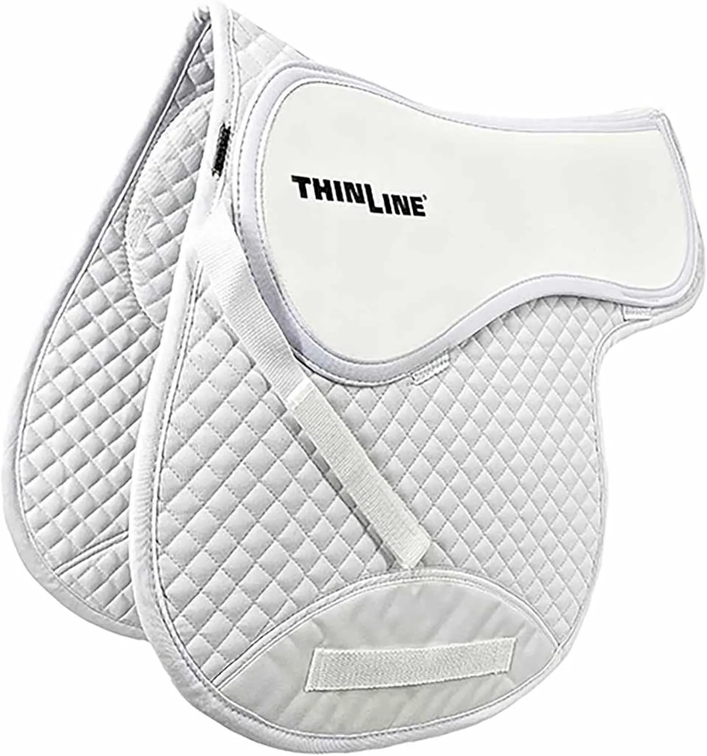Thinline Cotton Quilted Jumper Durable Breathable Horse Riding Washable Shock-Absorbing no-Slip Thin Equine Saddle Pad - Equestrian Equipment and Accessories