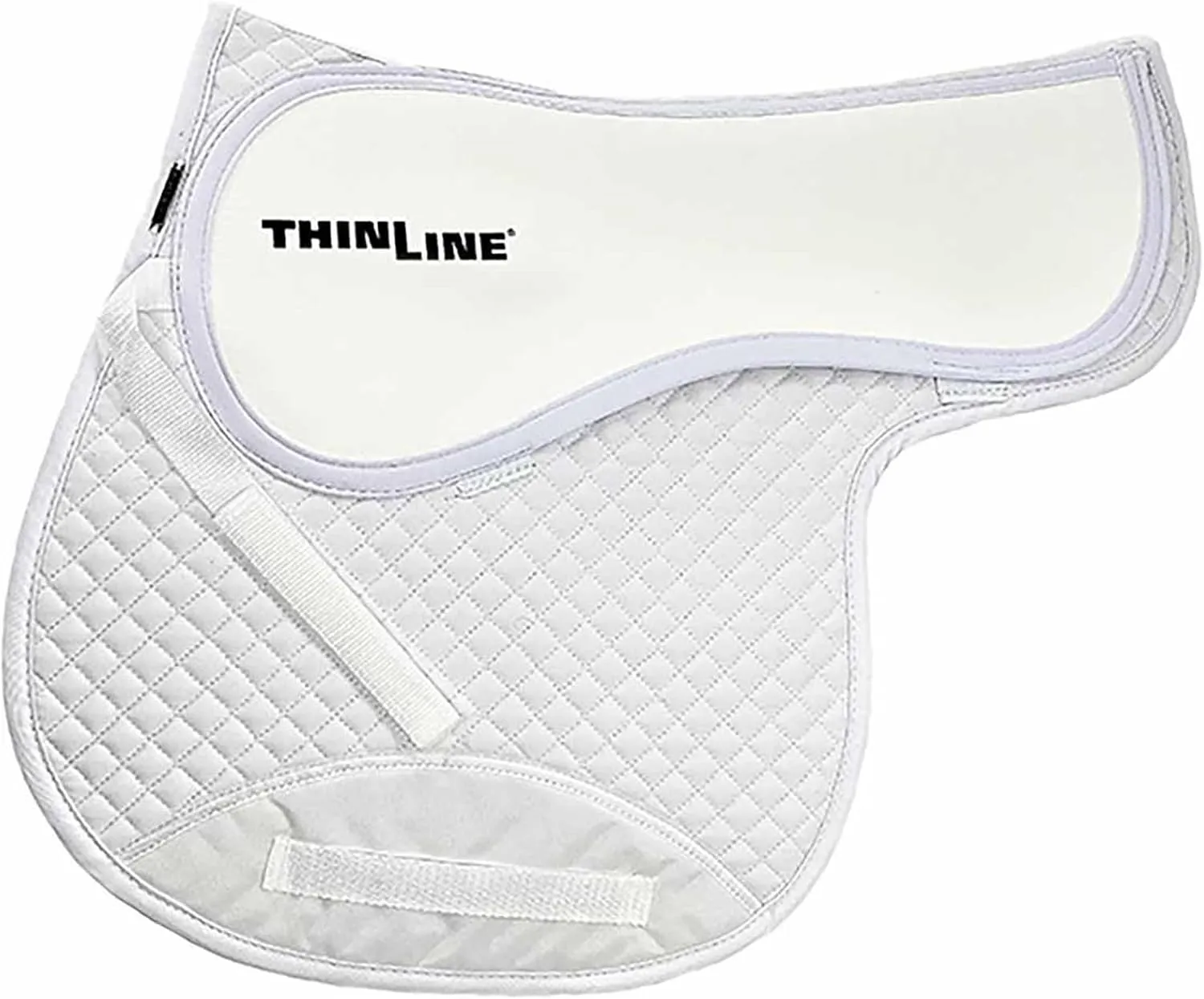 Thinline Cotton Quilted Jumper Durable Breathable Horse Riding Washable Shock-Absorbing no-Slip Thin Equine Saddle Pad - Equestrian Equipment and Accessories