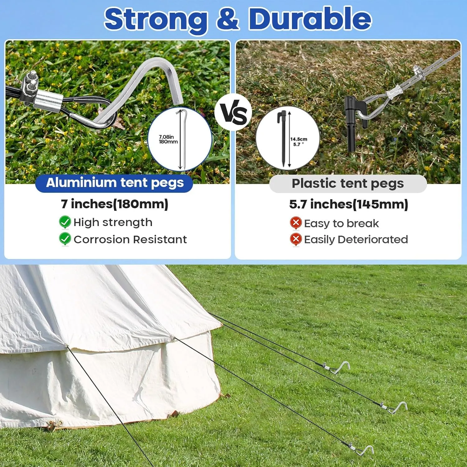 TooTaci 1/8" Wire Rope Kit, 200FT Vinyl Coated 304 Stainless Steel Cable with M5 Turnbuckles for Cables Wire for String Light Hanging, Clothesline, Garden Trellis, Curtain