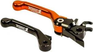 TORC1 Racing Vengeance V2 Flex Front Brake Lever Black/Orange for KTM 250 EXC 2000-2005