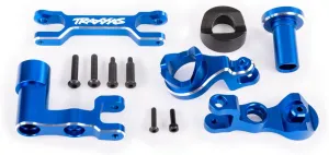Traxxas 7843-BLUE - Aluminum Bellcrank Assembly, Blue