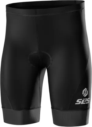 Triathlon Shorts - Men's Padded Tri Shorts with 2 Pockets, Medium Compression