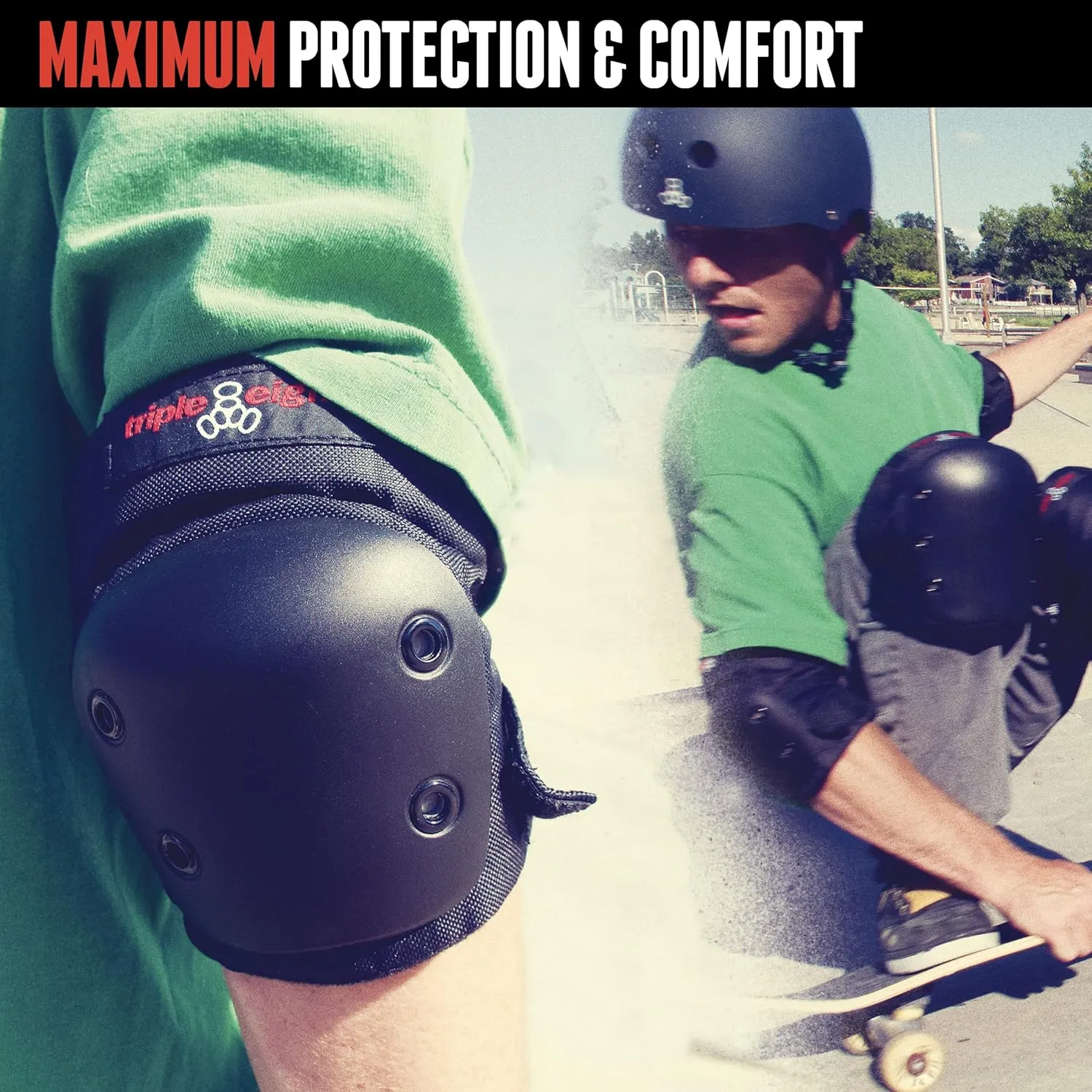 Triple Eight Street Elbow Pad for Skate and Skateboarding