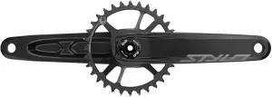 Truvativ Unisex's Crank Stylo 6K Aluminum Eagle 12S 170 W Directmount 32T X-Sync 2 Chainring (Dub Cups/Bearings Not Included) Crankset, Black, 170mm