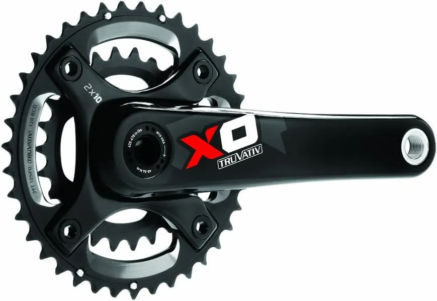 Truvativ X.0 BB30 2.2 10-Speed 170 42-28T Crankset (Red)