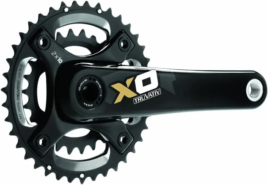 Truvativ X.0 GXP 2.2 10-Speed 175 42-28T Crankset (Gold)
