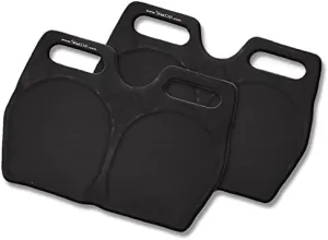 Twin Pack of SKWOOSH Stadium Bleacher Buddies Pad Seat Cushions with Fluidized Gel for Comfort | Made in The USA
