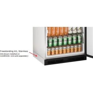 U-Line Outdoor Freestanding Kit 24" Stainless 1k - Stainless Steel - ULAFREESTANDS