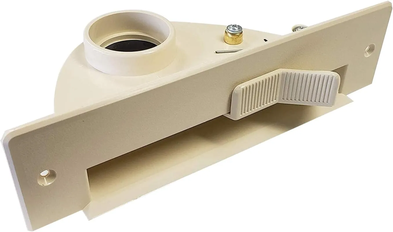 Ultra Clean Central Vacuum Automatic Dustpan Sweep Inlet Vacpan Rough-in Kit (Almond)