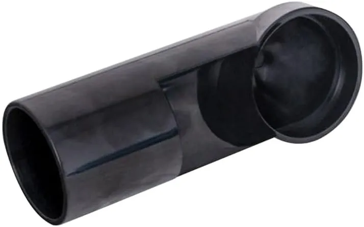 Ultra Clean Central Vacuum Automatic Dustpan Sweep Inlet Vacpan Rough-in Kit (Black)