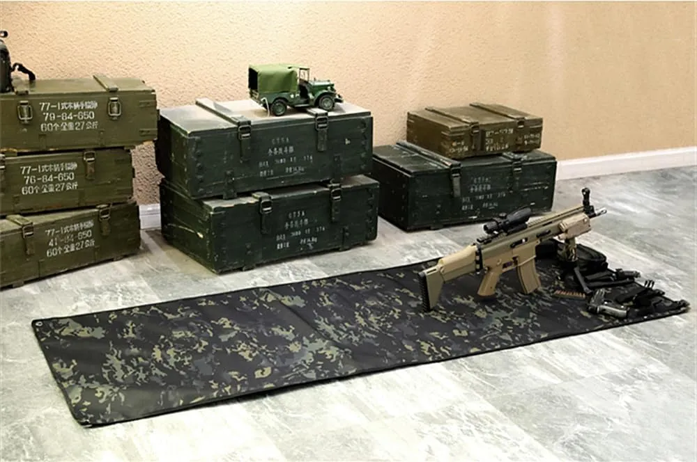 UNISTRENGH Tactical Roll Up Shooting Mat Waterproof Non-Slip Durable Shooting Rest Hunting Accessories Mats for Shooters