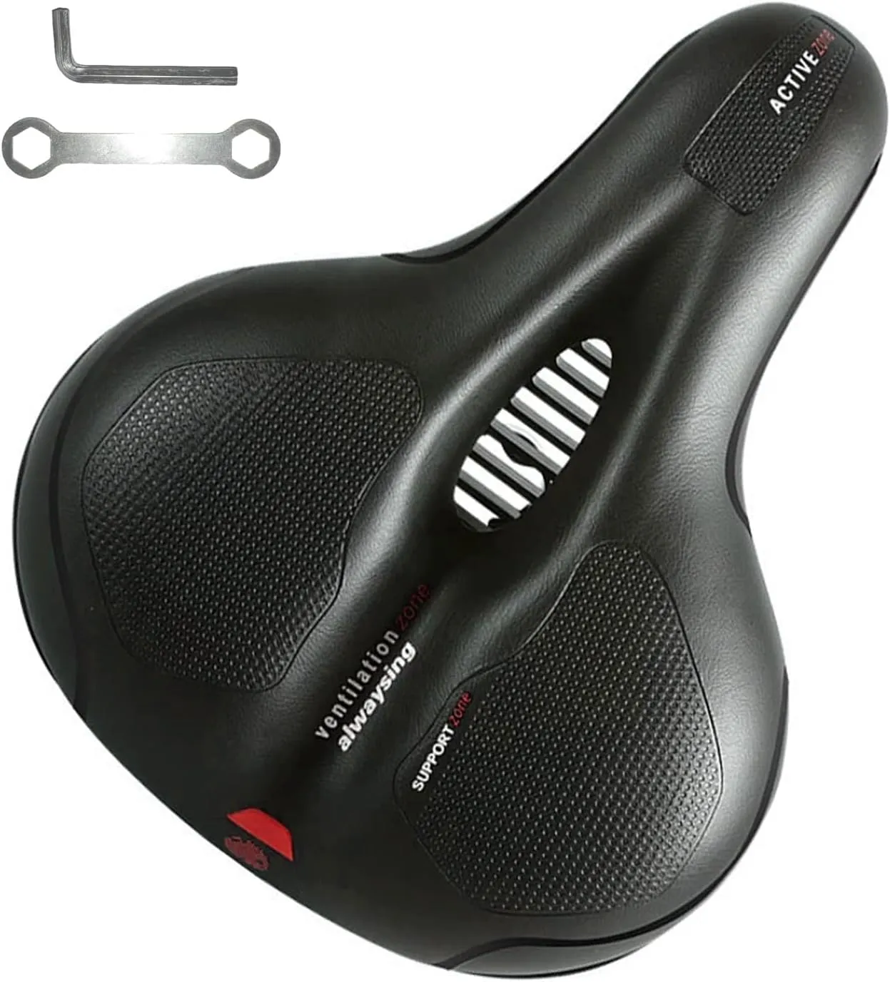 Universal Mountain Bike Seat for Both Men and Women, Suitable for Most Outdoor/Indoor Bike Saddles, High Elasticity Memory Cotton Bike Pad, Thick Silicone Double Shock Absorption, Comfortable