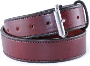 Urban Carry Premium EDC Belt - USA Made Bullhide Leather Concealed Carry Holster Belt | Single-Ply 1.5" Wide | Tactical CCW