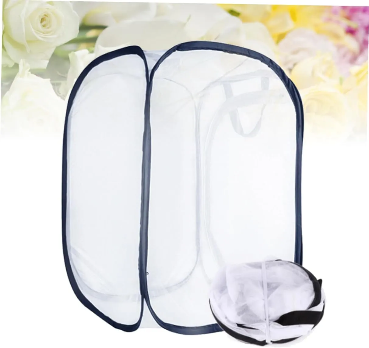 Vaguelly Foldable Catching Kit 30x30cm Tent Butterfly Habitat Boys and Girls House Outdoor Toys Random Color