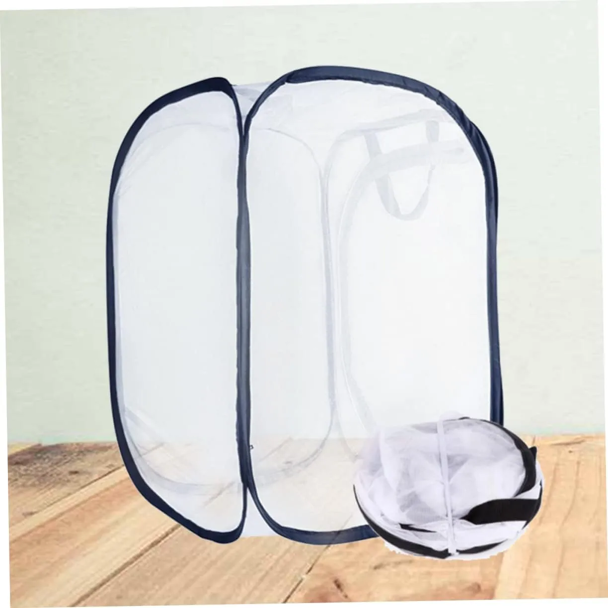 Vaguelly Foldable Catching Kit 30x30cm Tent Butterfly Habitat Boys and Girls House Outdoor Toys Random Color