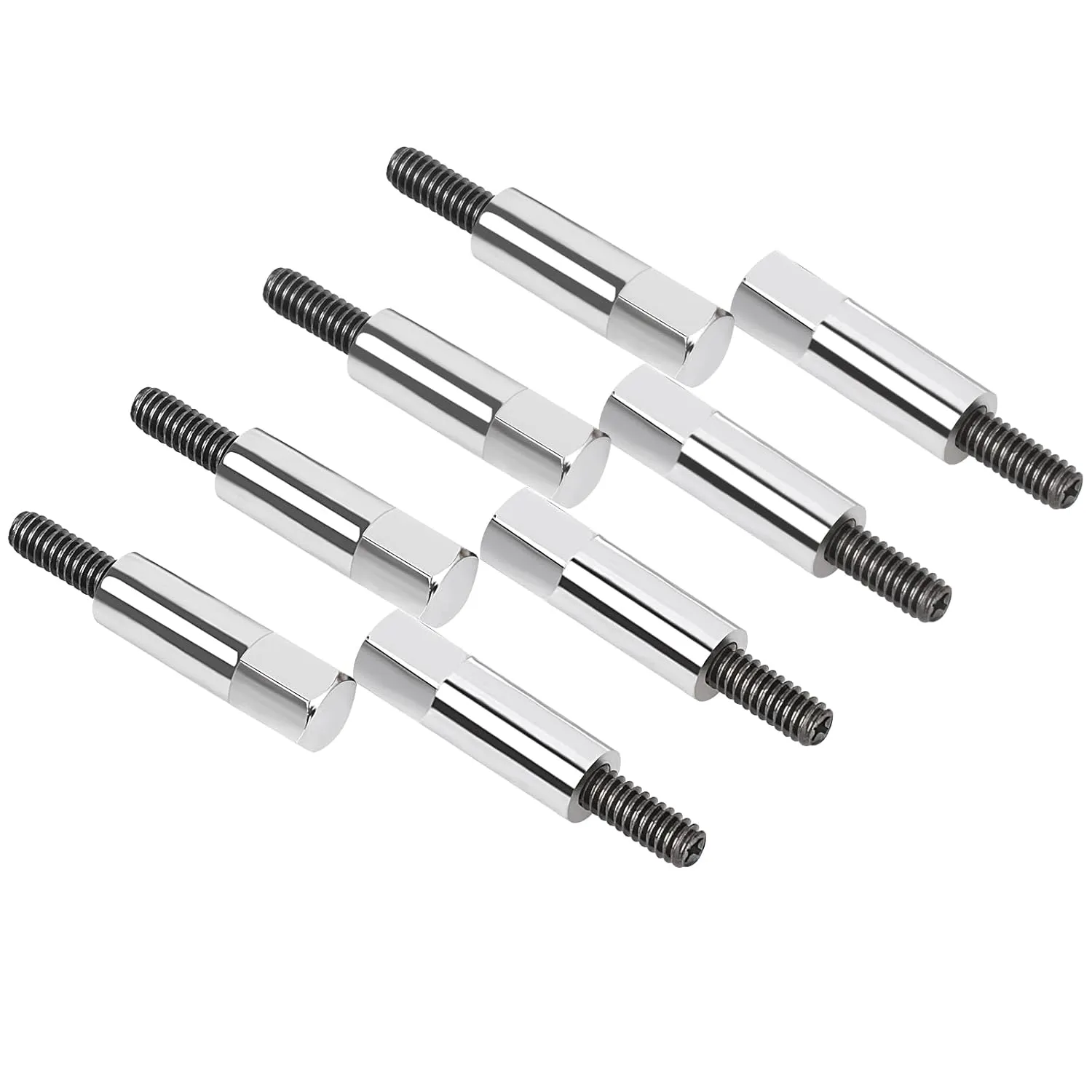 Valve Cover Bolts Kit Compatible with Chevy 350 283 305 327 383 SBC Valve Covers Bolt Studs Small Block Chrome Steel Valve Covers with Black Oxide Finish