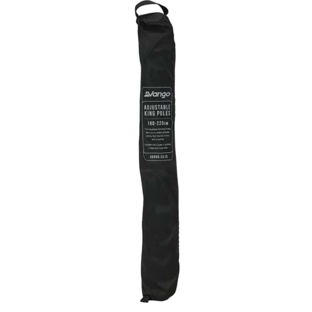 Vango Adjustable Steel King Pole Set 180-220cm