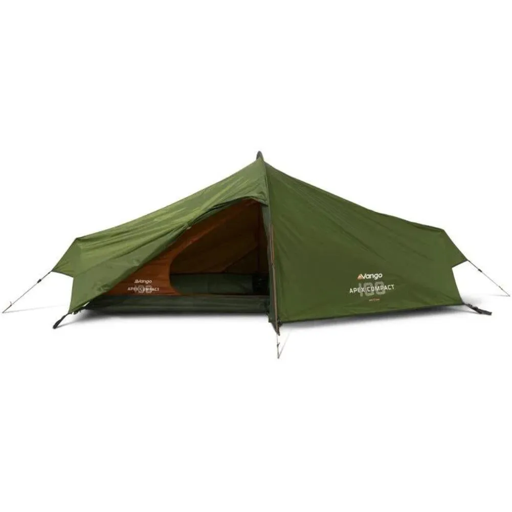Vango Apex Compact 100 Tent - 1 Man Lightweight Tent (Forest Green)