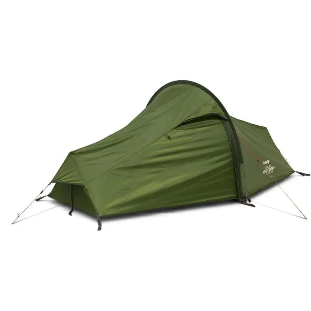 Vango Apex Compact 100 Tent - 1 Man Lightweight Tent (Forest Green)