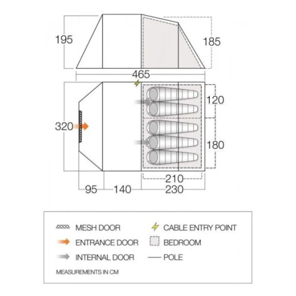 Vango Winslow 11 500 Footprint - GP103