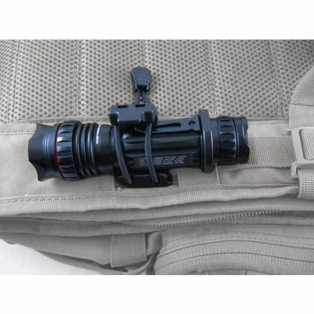 Versatile Flashlight Clip & Tool Holder for Outdoor Adventures