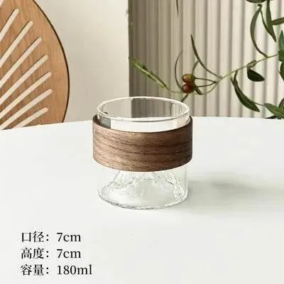 Vintage Heat-Resistant Guanshan Coffee Cups Set - Elegant Glass Drinkware